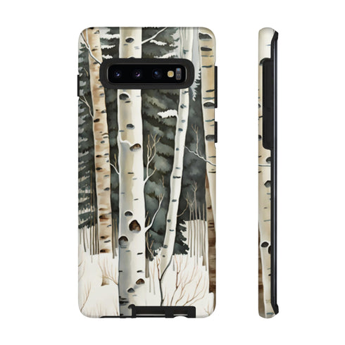 Winter Aspen Trunks - Impact Resistant Phone Case